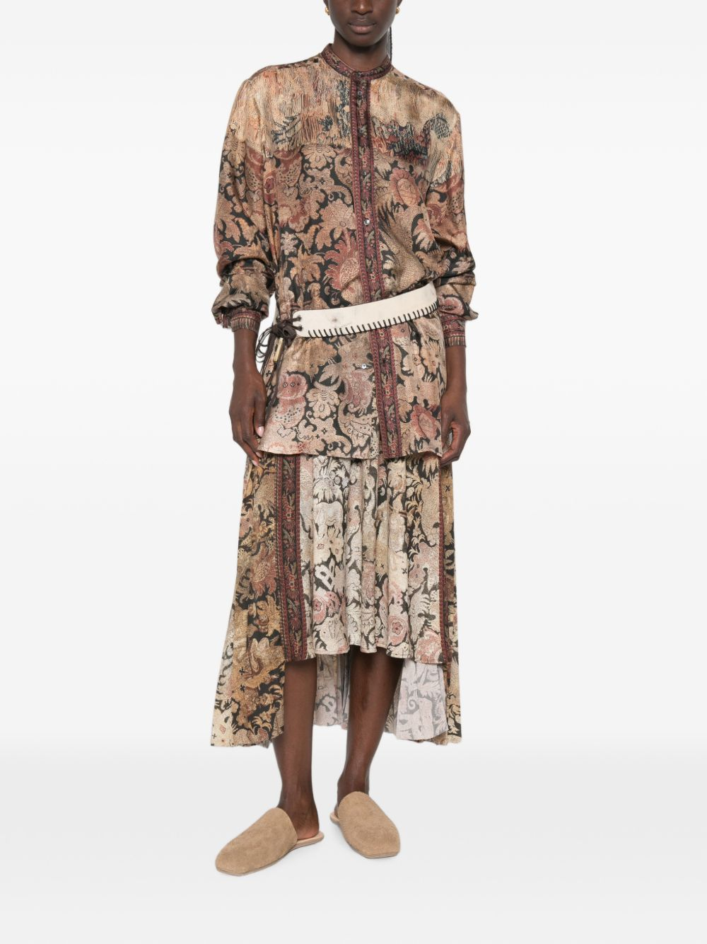 [Pierre Louis Mascia] Long skirt FW26 CETO/S-GO12939101519607