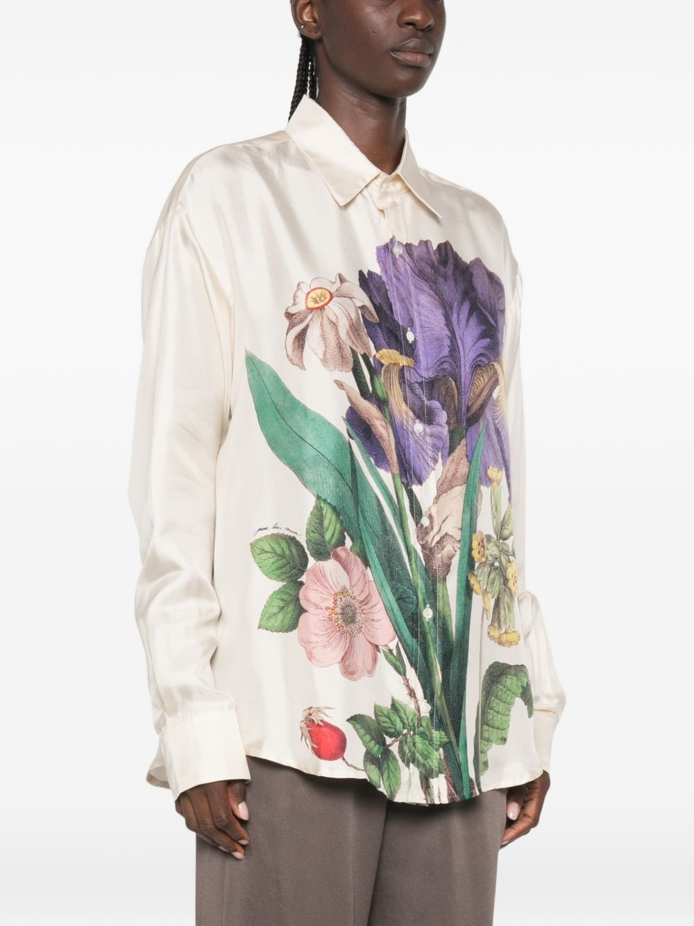 [Pierre Louis Mascia] Shirts Long Sleeve FW26 ALOE/S-CML10643101519100