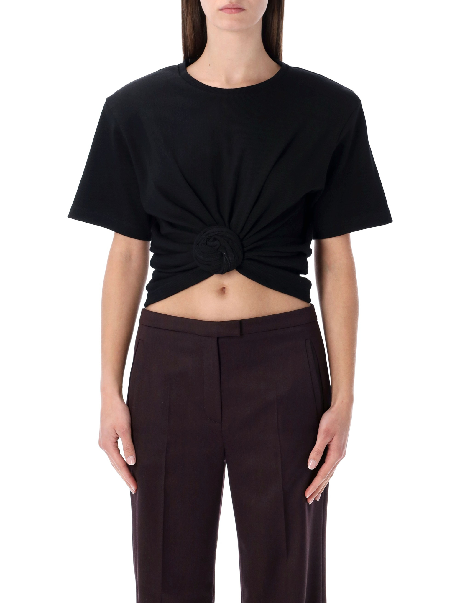 [MAGDA BUTRYM] T-shirts Short Sleeve FW26 182425BLACK
