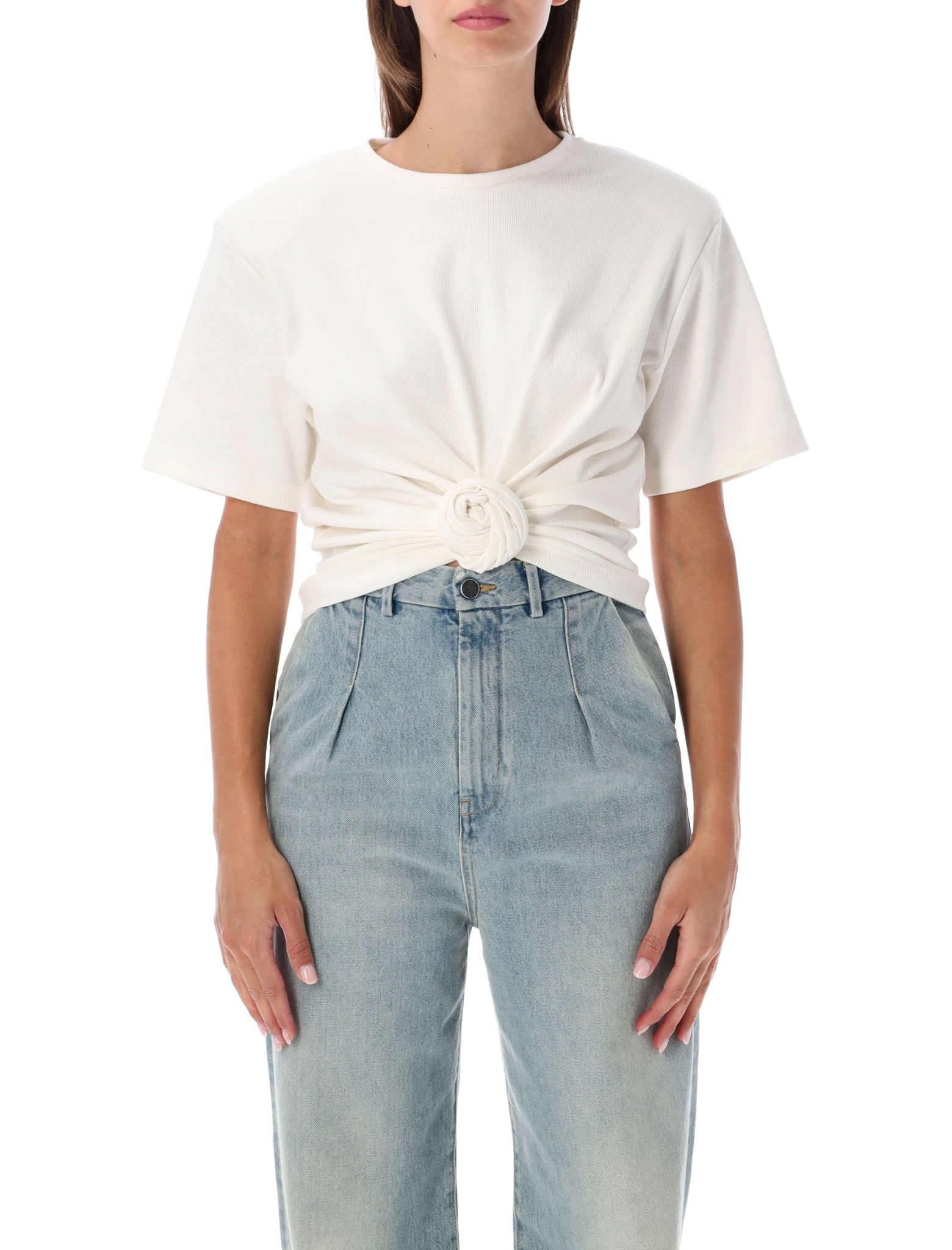 [MAGDA BUTRYM] T-shirts Short Sleeve FW26 181425CREAM
