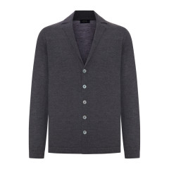 [NOME G] Cardigan FW26 5714014208098 DARK GREY
