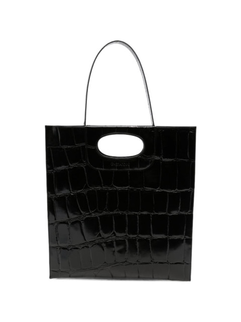 [GHERARDINI] Shoulder bag FW26 GHB0275 PIATTINA NAPLAK NERO