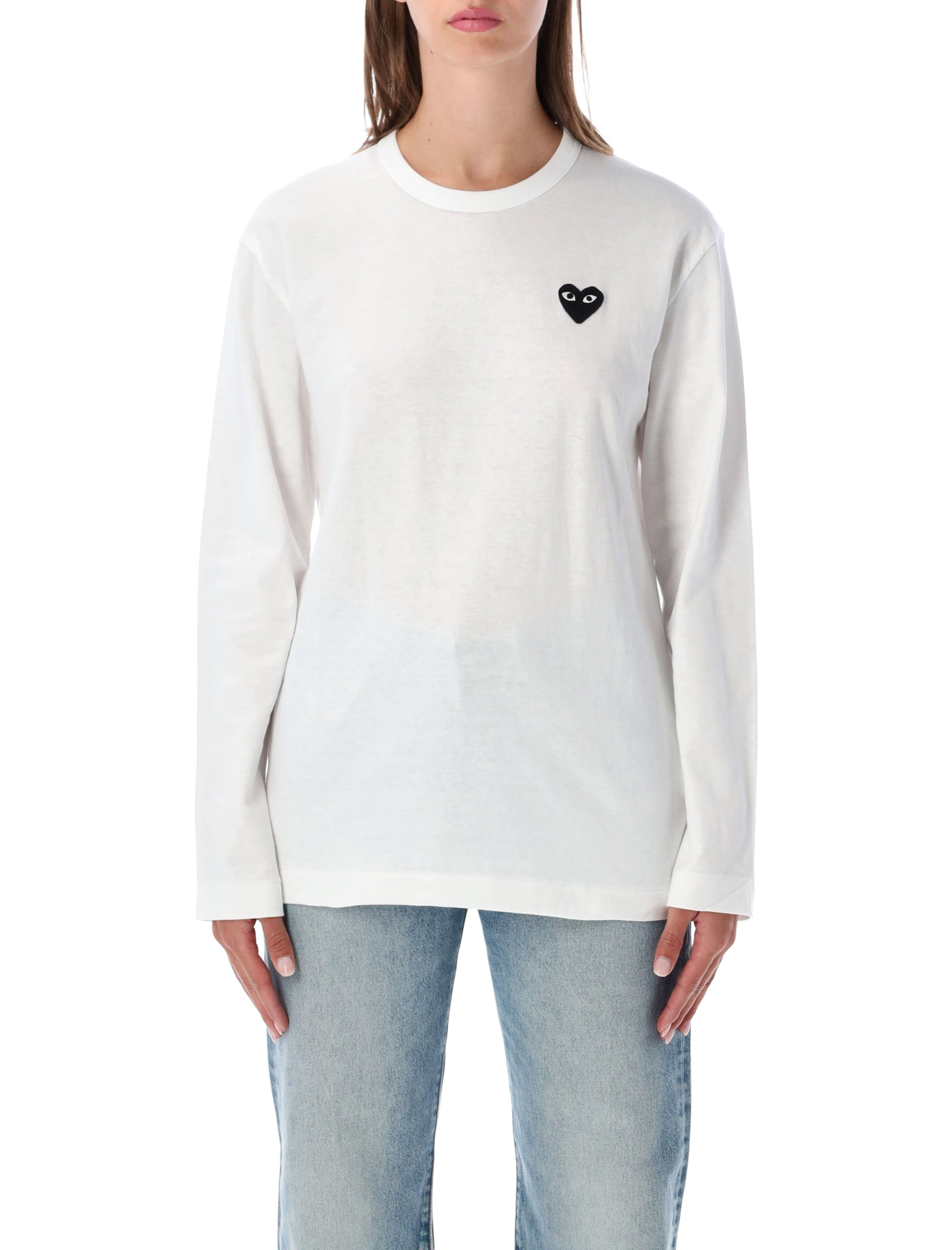 [COMME DES GARCONS PLAY] T-shirts Long Sleeve FW26 AX-T120-0512