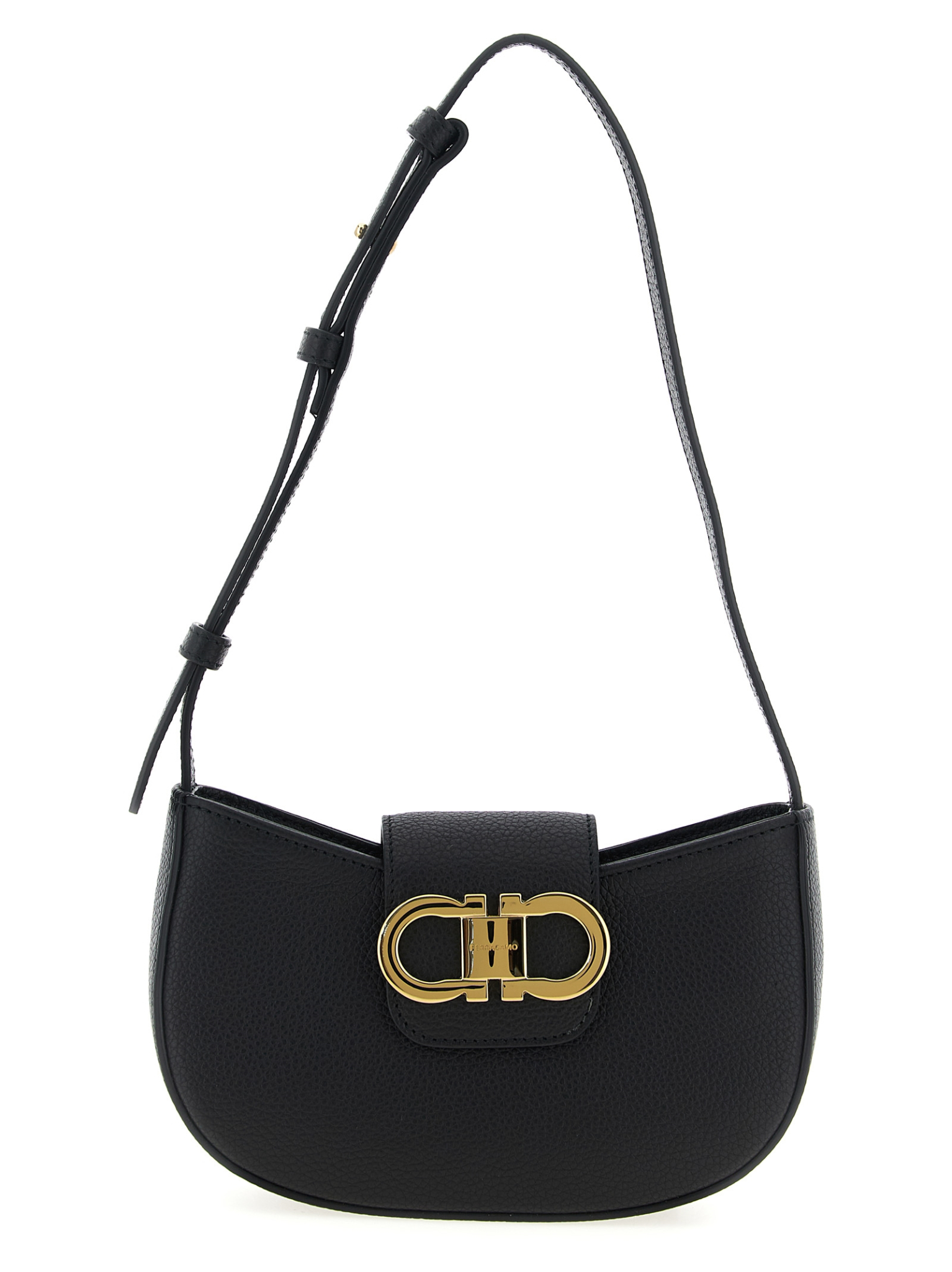 [Ferragamo] Shoulder bag FW26 785940NEROFLAMERED