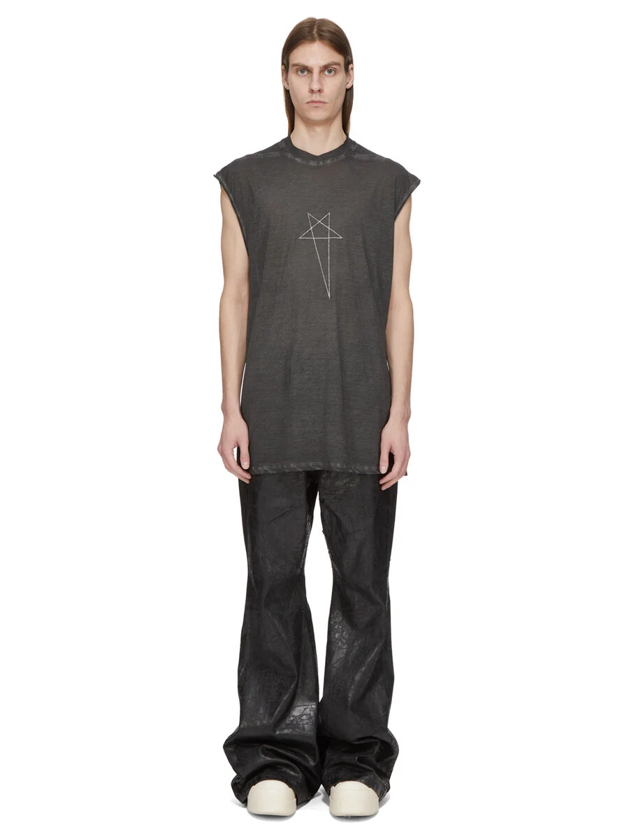 [RICK OWENS DRKSHDW] T-shirts Sleeveless FW26 DU02F6167BHDEP413918