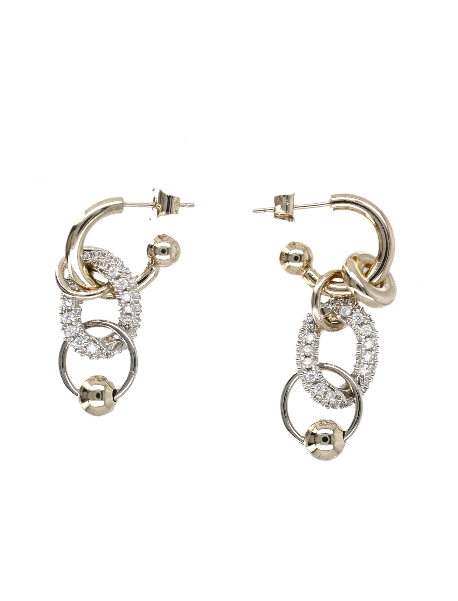 [JUSTINE CLENQUET] Earring FW26 LEXIEEARRINGSPALLADIUM