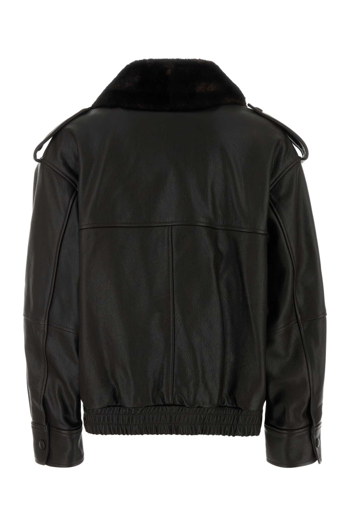 [LouLou De Saison] Bomber jacket FW26 RUSSO COFFEEDARKBROWN