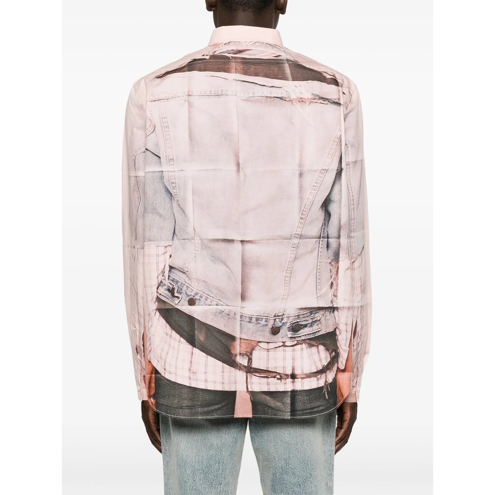 [Acne Studios] Shirts Long Sleeve FW26 BB0711  PINK