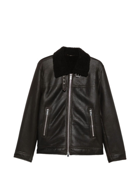 [Dondup] Leather Jacket FW26 JU026 XXX 737