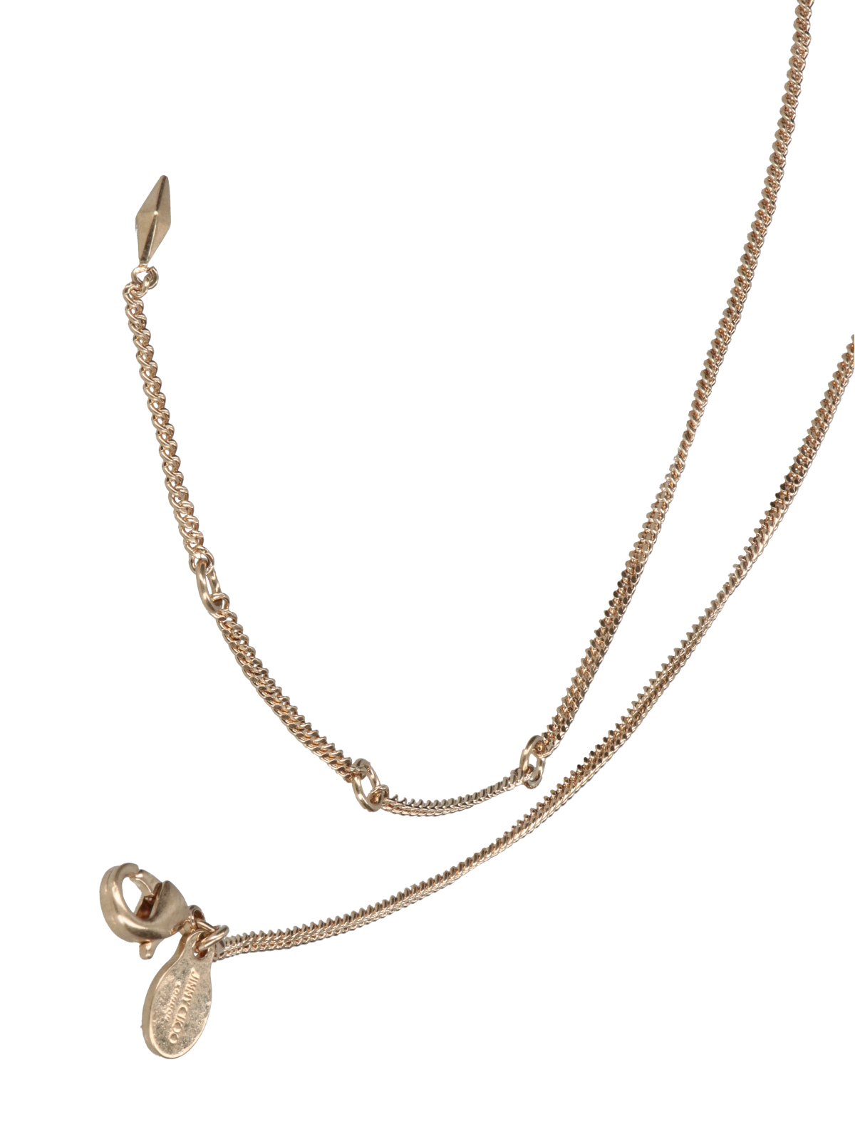 [Jimmy Choo] Necklace FW26 DIAMOND FINE CHAIN MFQGOLD