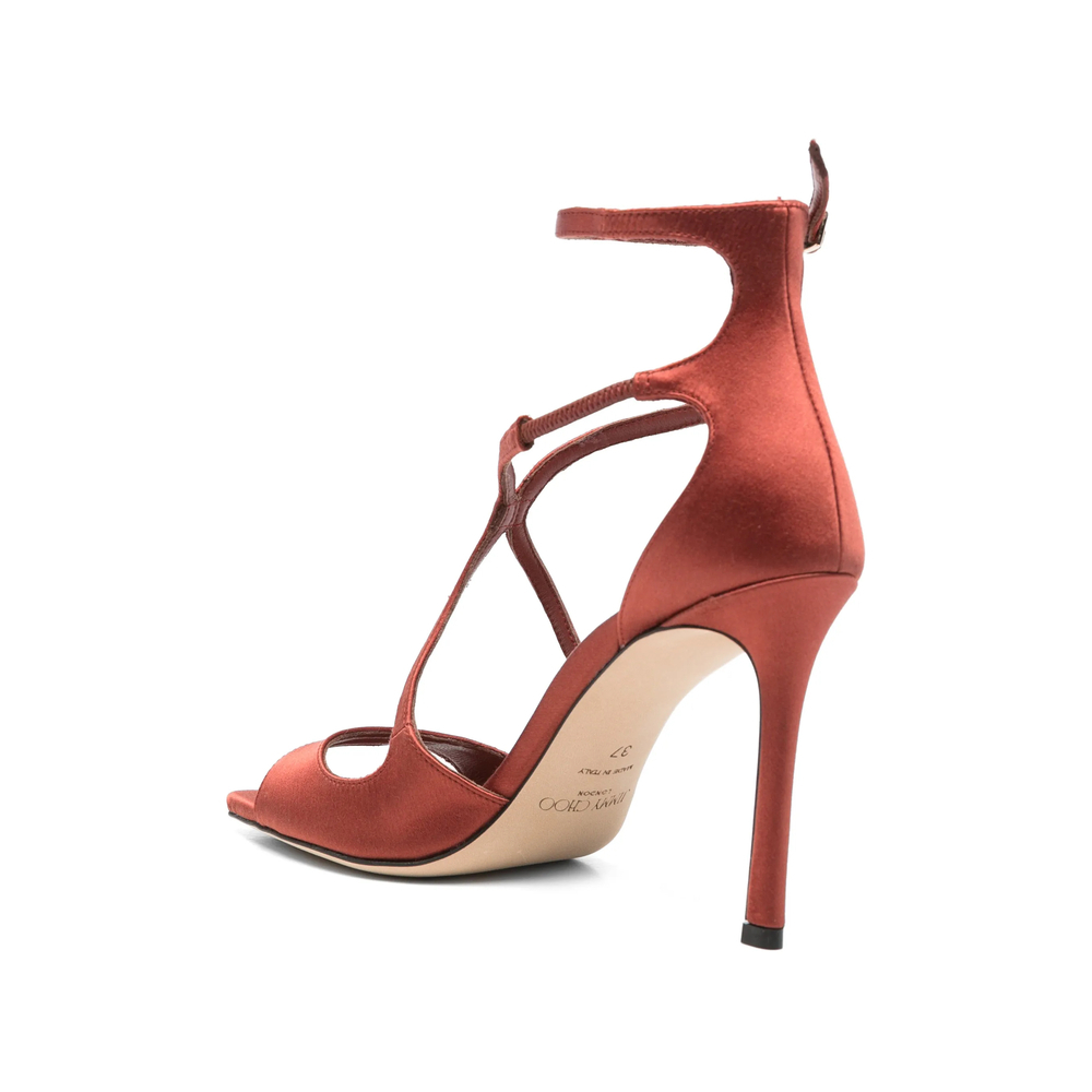 [Jimmy Choo] Sandals FW26 AZIA 95 SAT CHERR