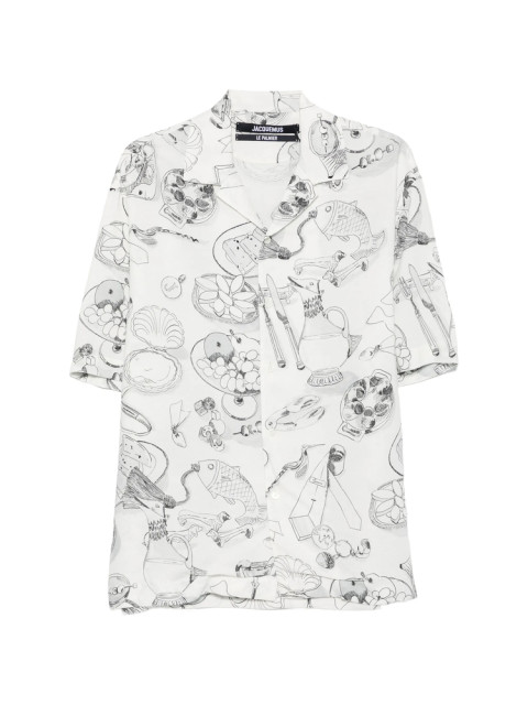 [JACQUEMUS] Shirts Short Sleeve FW26 SHM00646 AW00930 1TA