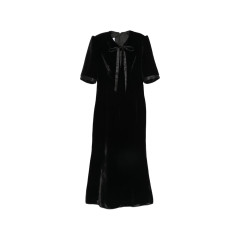 [De Santis] Short sleeve dress FW26 AB189  NERO