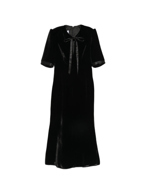 [De Santis] Short sleeve dress FW26 AB189  NERO
