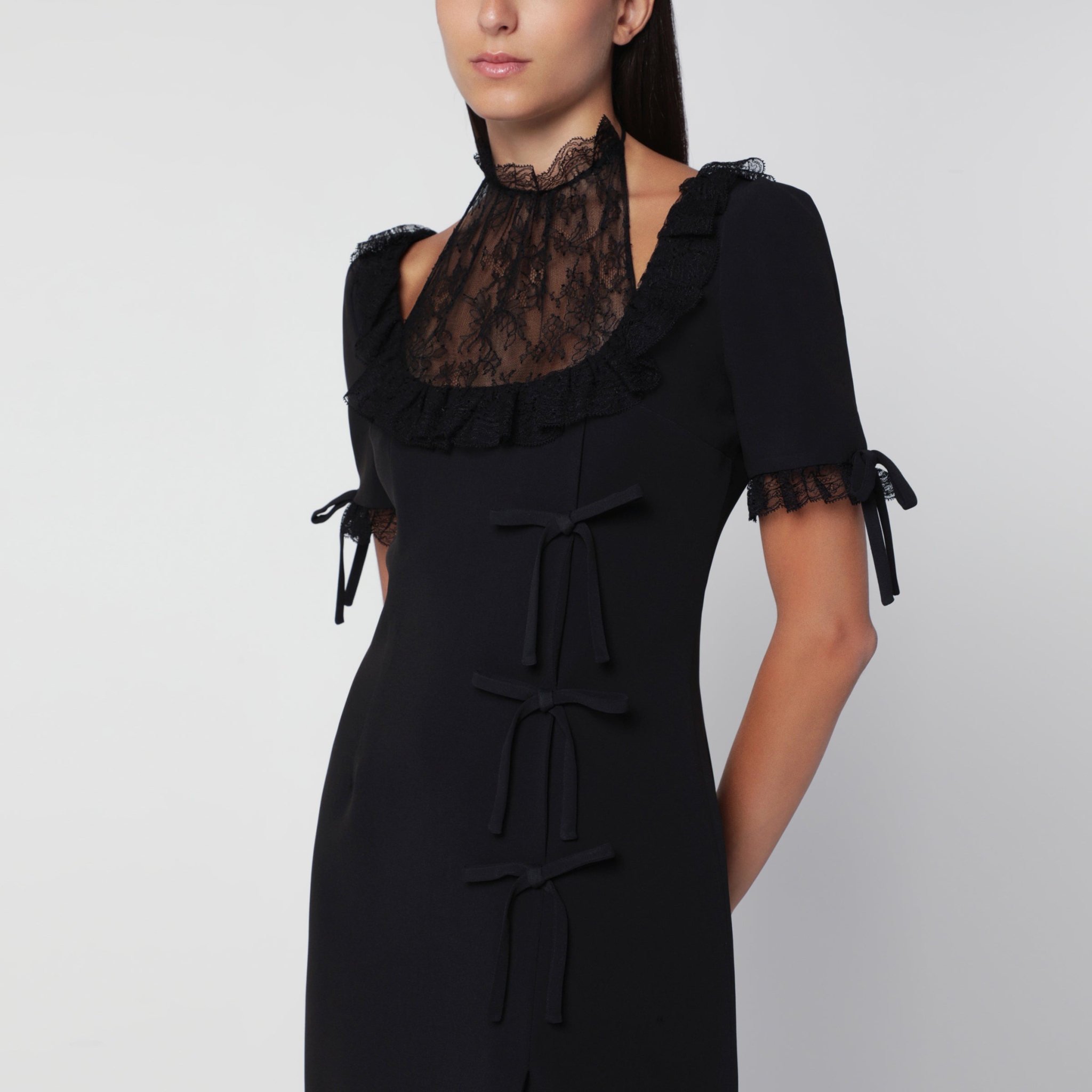 [Alessandra Rich] Short sleeve dress FW26 FABX4442F4692