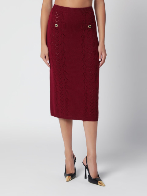 [Alessandra Rich] Midi skirt FW26 FABX4498K4847