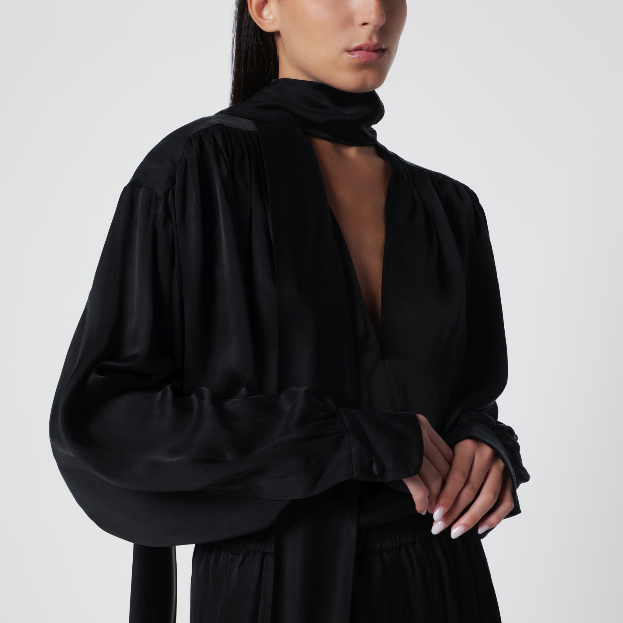 [THE ANDAMANE] Shirts Long Sleeve FW26 T200933ATNV147