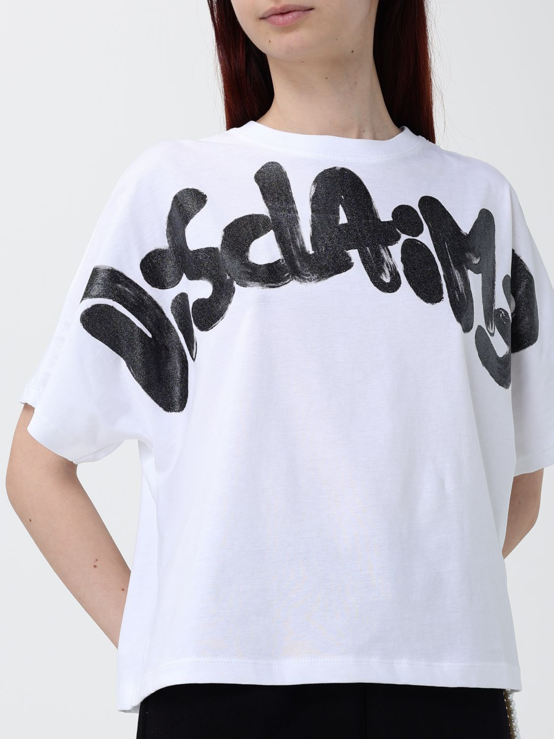 [DISCLAIMER] T-shirts Short Sleeve SS26 55554 BIANCO/ST.NERA