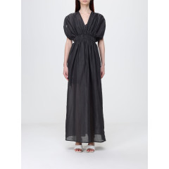 [120% LINO] Short sleeve dress SS26 33BLIW4PLQ000G494 700542