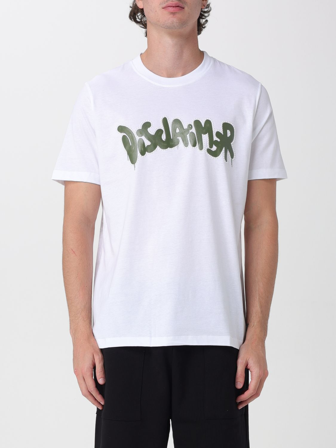 [DISCLAIMER] T-shirts Short Sleeve SS26 26EDS55540 BIANCO