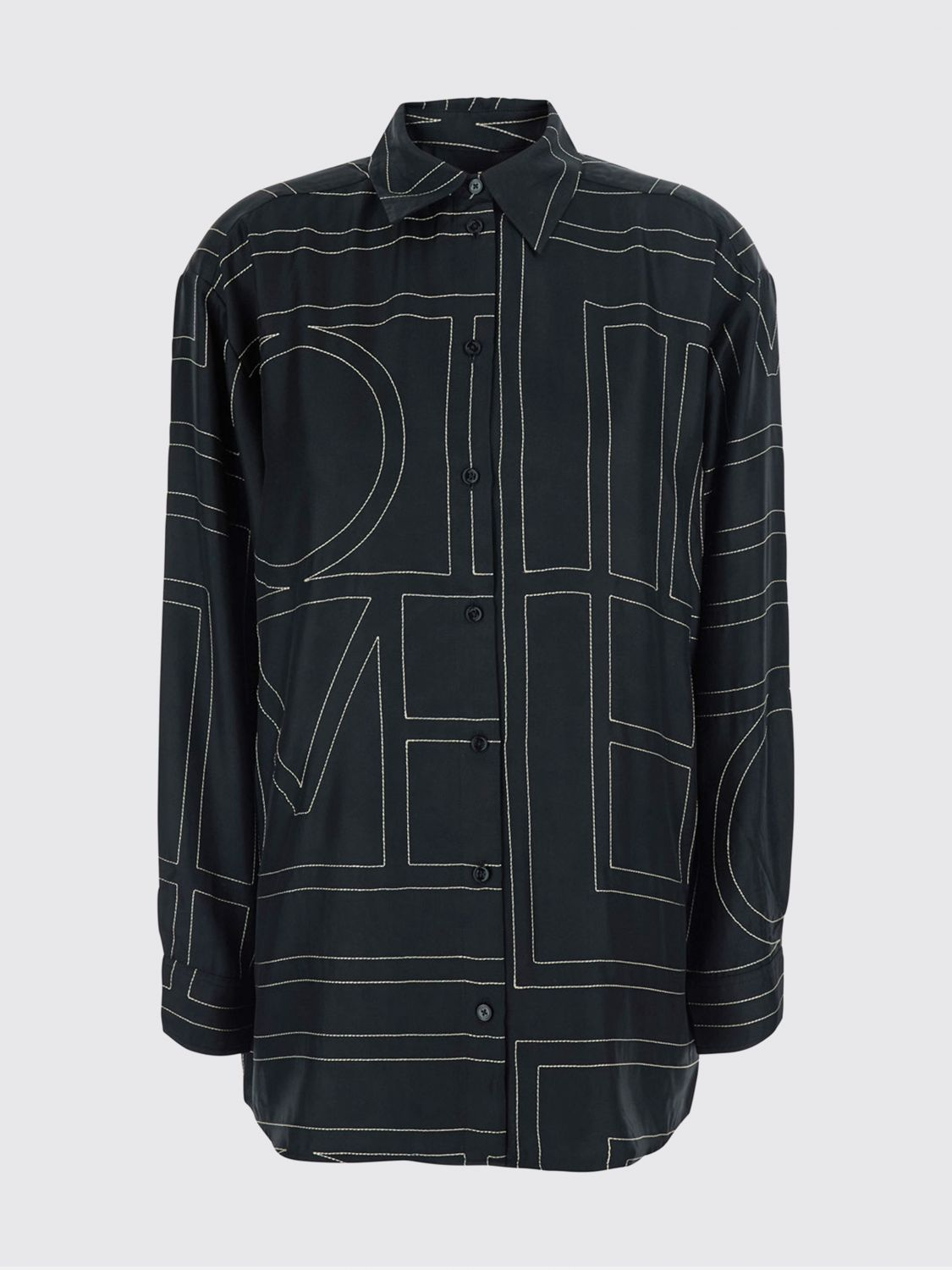 [TOTEME] Shirts Long Sleeve FW26 263WRT0480FB0704 001