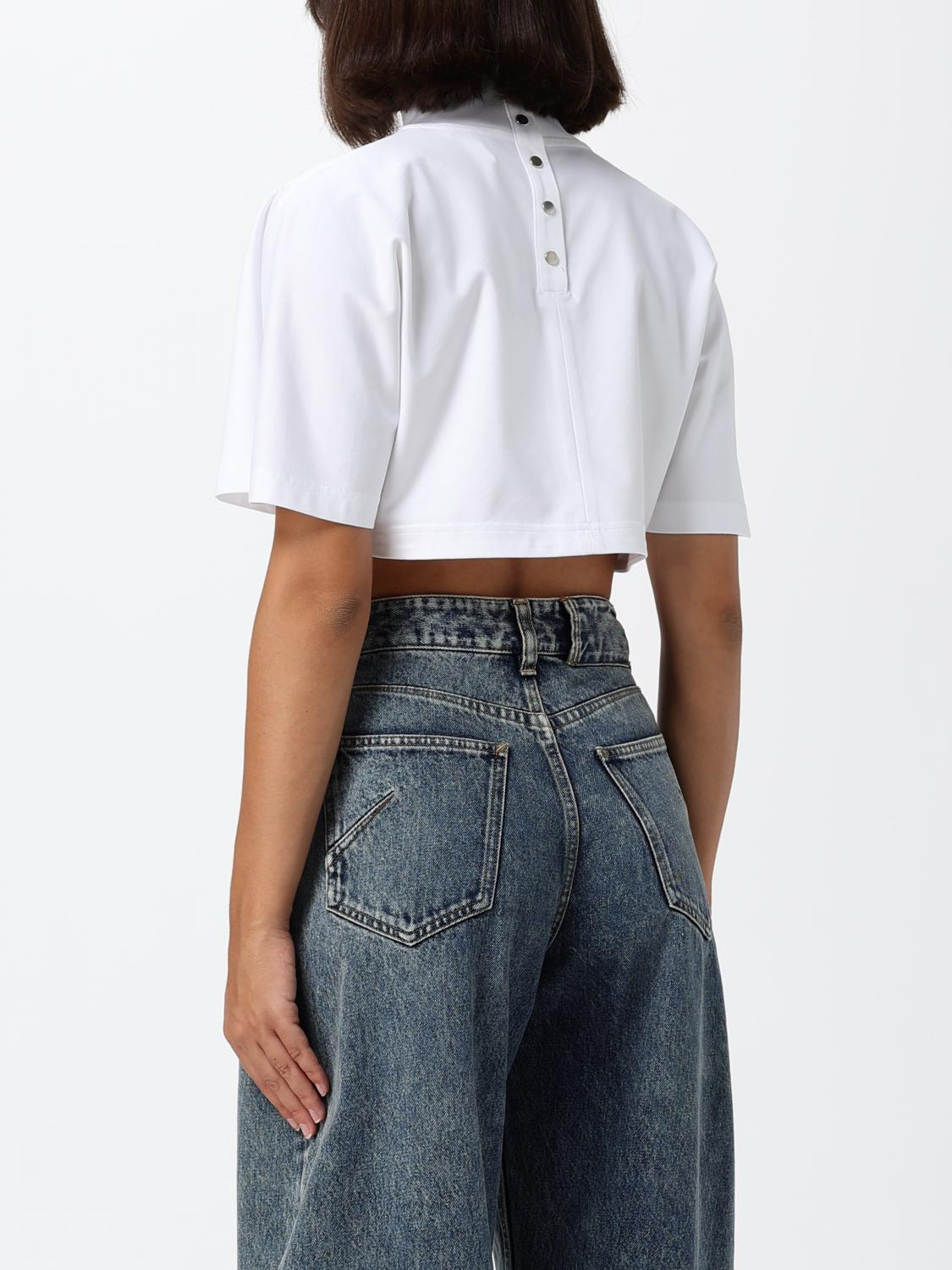 [Alaia] T-shirts Short Sleeve FW26 AA9H0455J103D 000