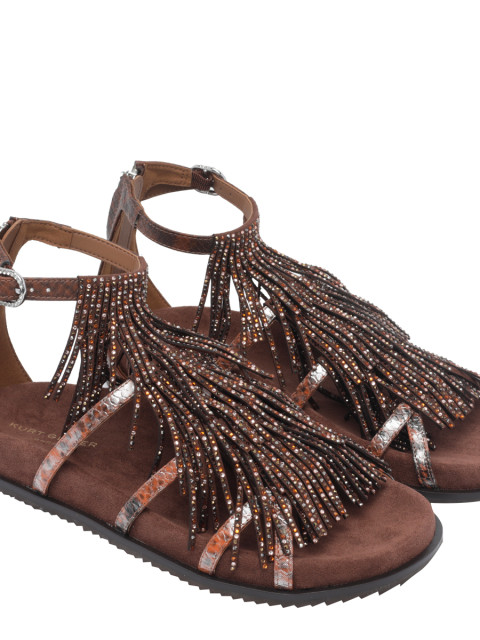 [Kurt Geiger] Sandals FW26 5855335069DARK BROWN