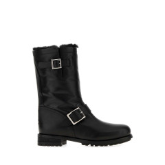 [Jimmy Choo] Boots FW26 BIKERMIDGQM BLACKBLACK