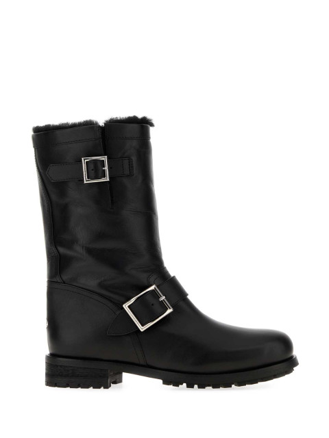 [Jimmy Choo] Boots FW26 BIKERMIDGQM BLACKBLACK