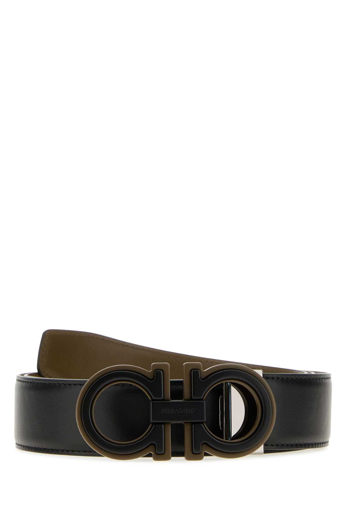 [Salvatore Ferragamo] Belt FW26 67A254797486 NEROSOYSEED