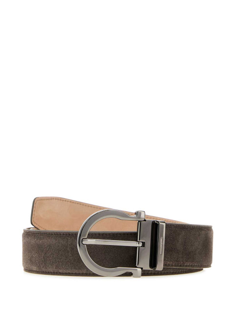 [Salvatore Ferragamo] Belt FW26 670386798882 ELEFANTE