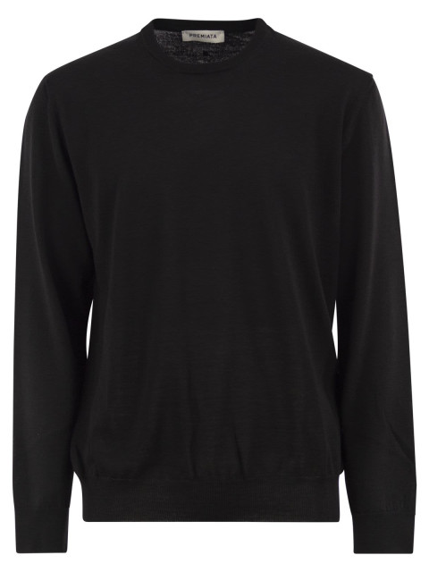 [Premiata] Knitwear FW26 PMG48 WOOL BLACK