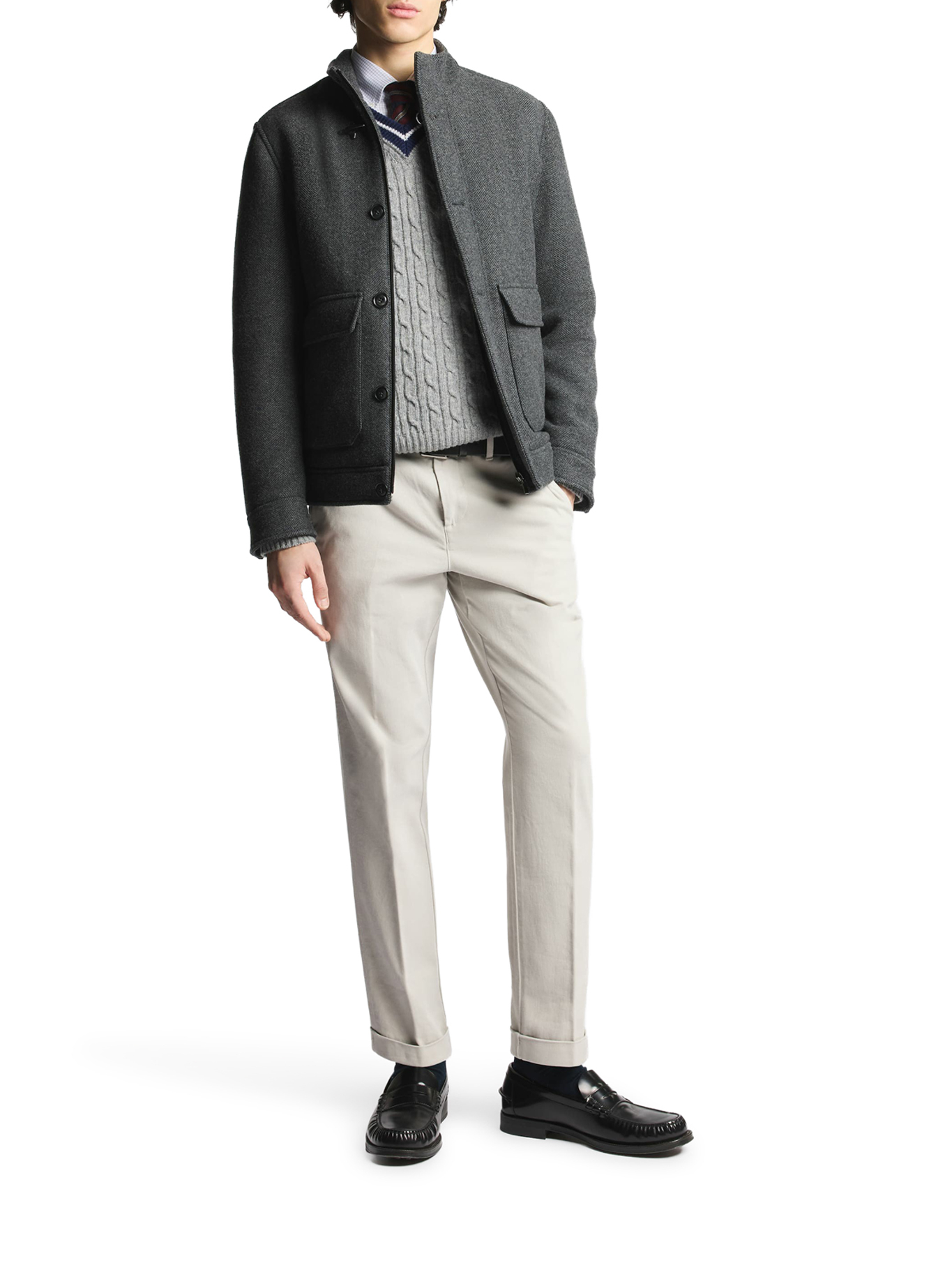[FAY ARCHIVE ] Bomber Jacket FW26 NAM12530470YNEB801B801 NICOTINA CHIARO