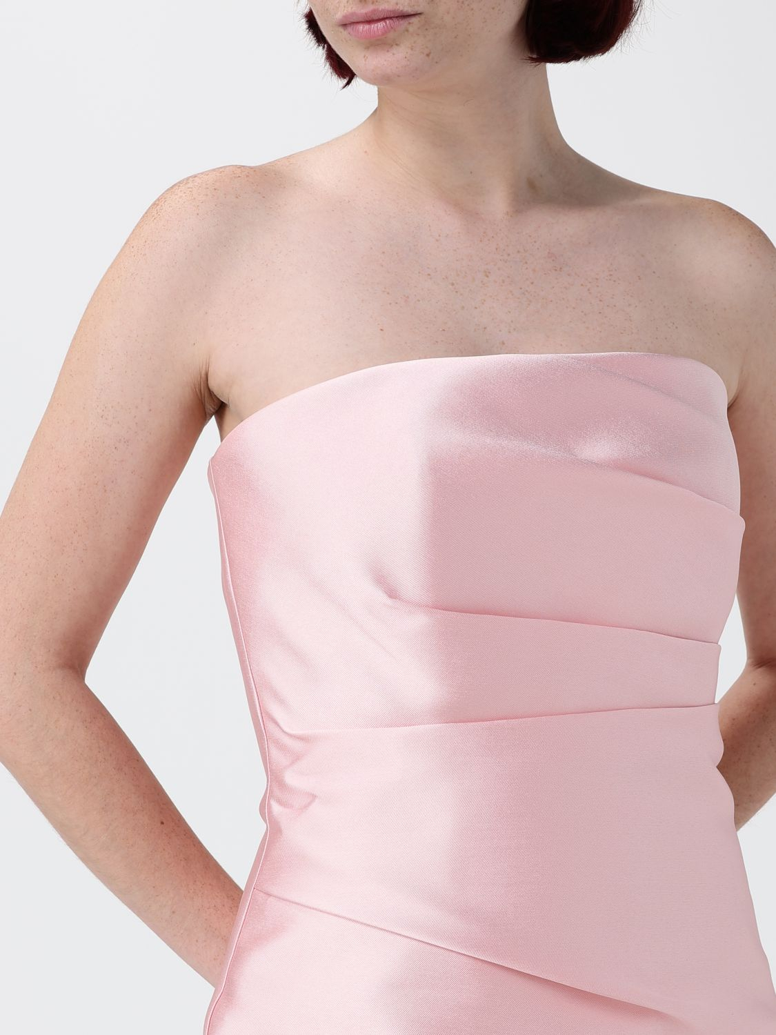 [Solace London] Sleeveless dress SS26 OS47034 CAMELLIA PINK