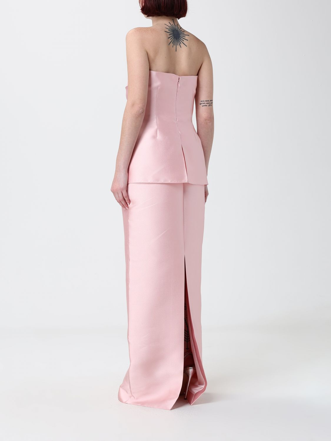 [Solace London] Sleeveless dress SS26 OS47034 CAMELLIA PINK