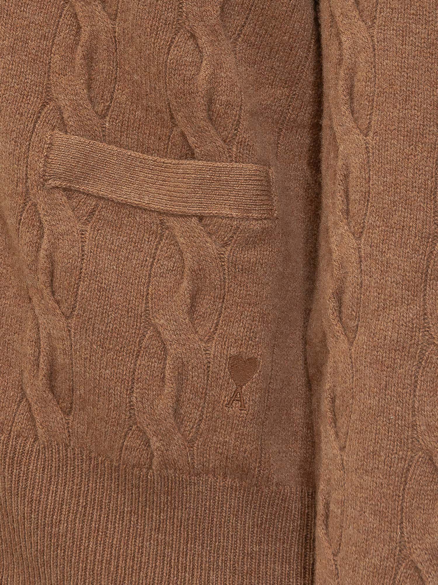 [AMI ALEXANDRE MATTIUSSI] Cardigan FW26 UKC393KN0189 280
