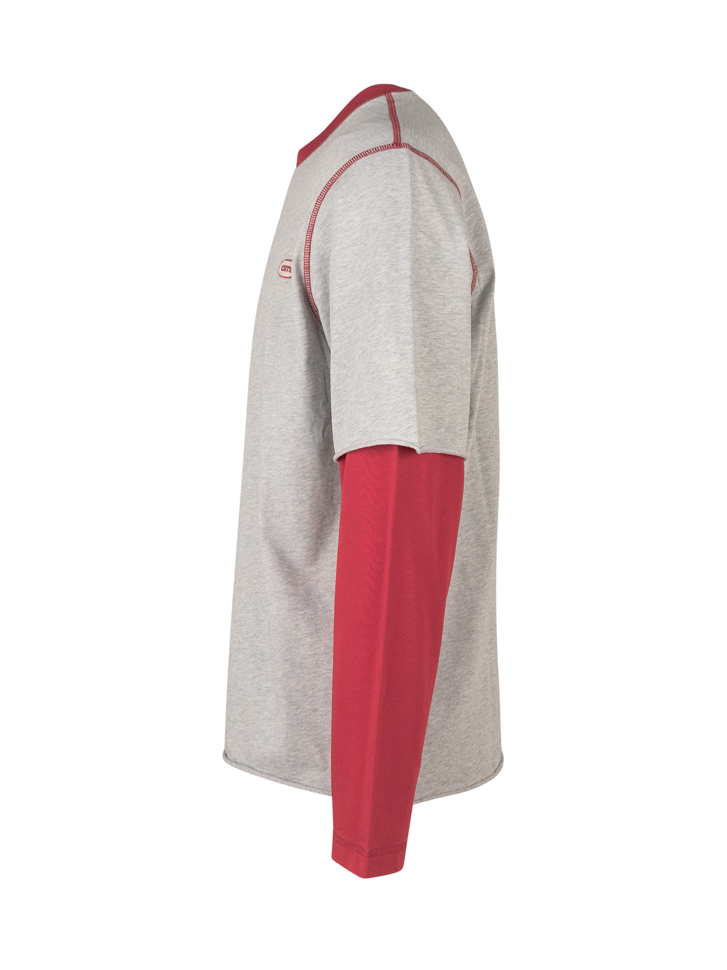 [AMI ALEXANDRE MATTIUSSI] T-shirts Long Sleeve FW26 HTS415JE0243 A266