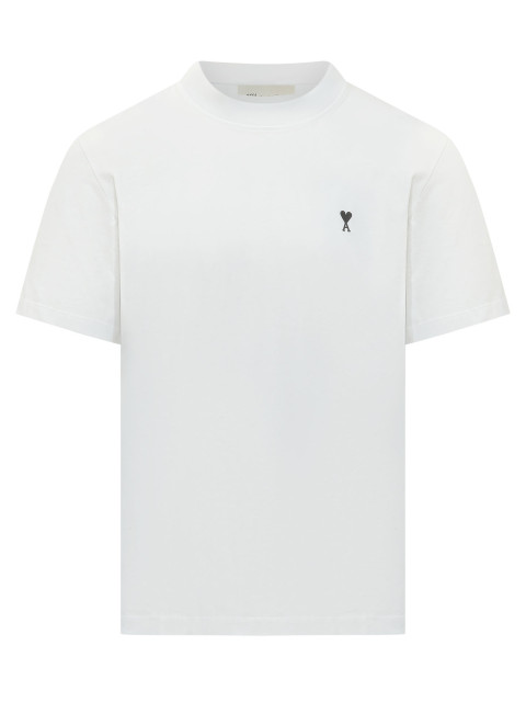 [AMI ALEXANDRE MATTIUSSI] T-shirts Short Sleeve FW26 HTS346724 100