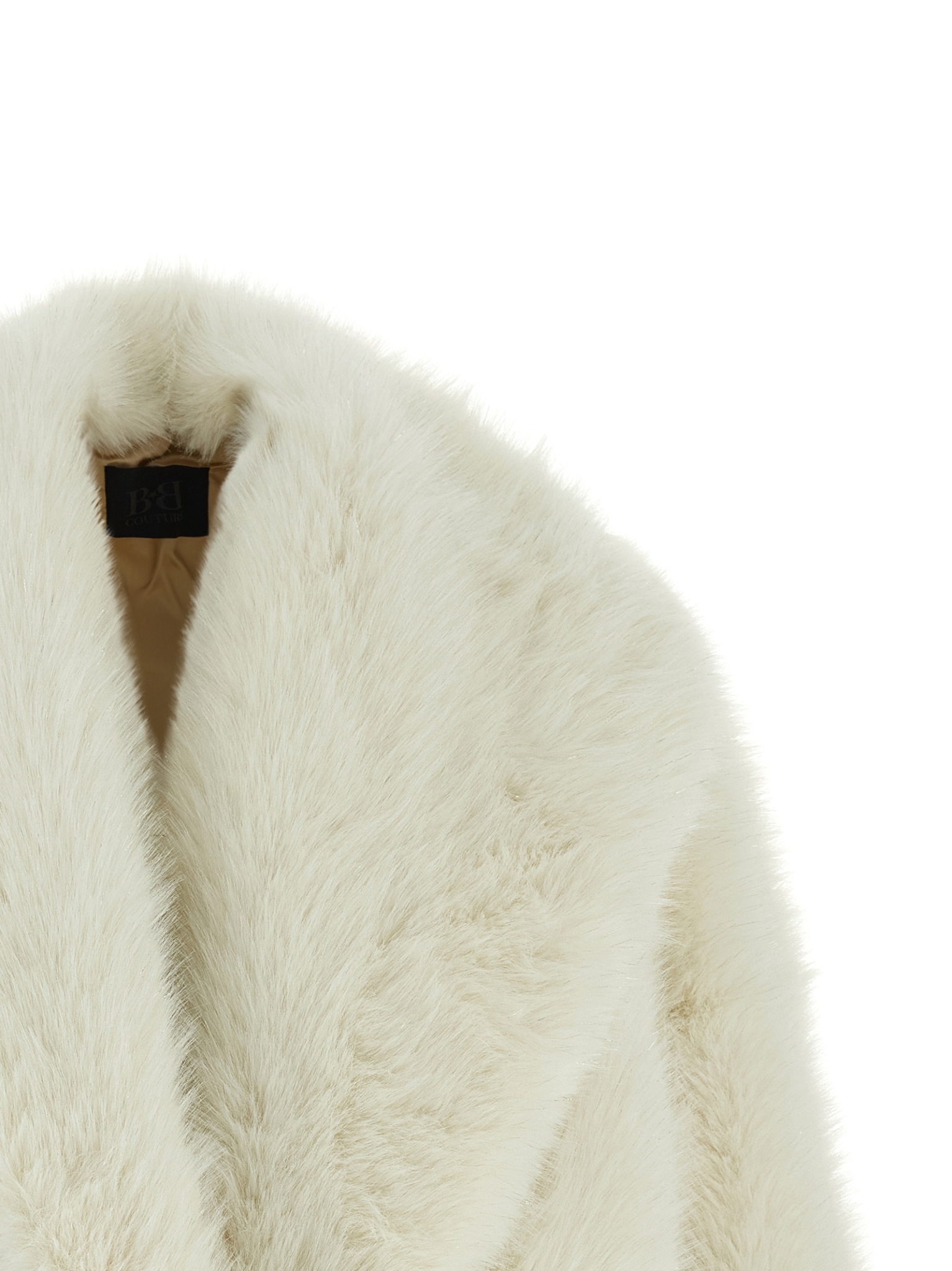 [B&B Couture] Fur Jacket FW26 CARRIEJACKETWHITE