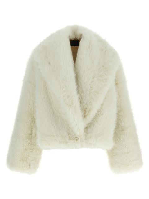 [B&B Couture] Fur Jacket FW26 CARRIEJACKETWHITE