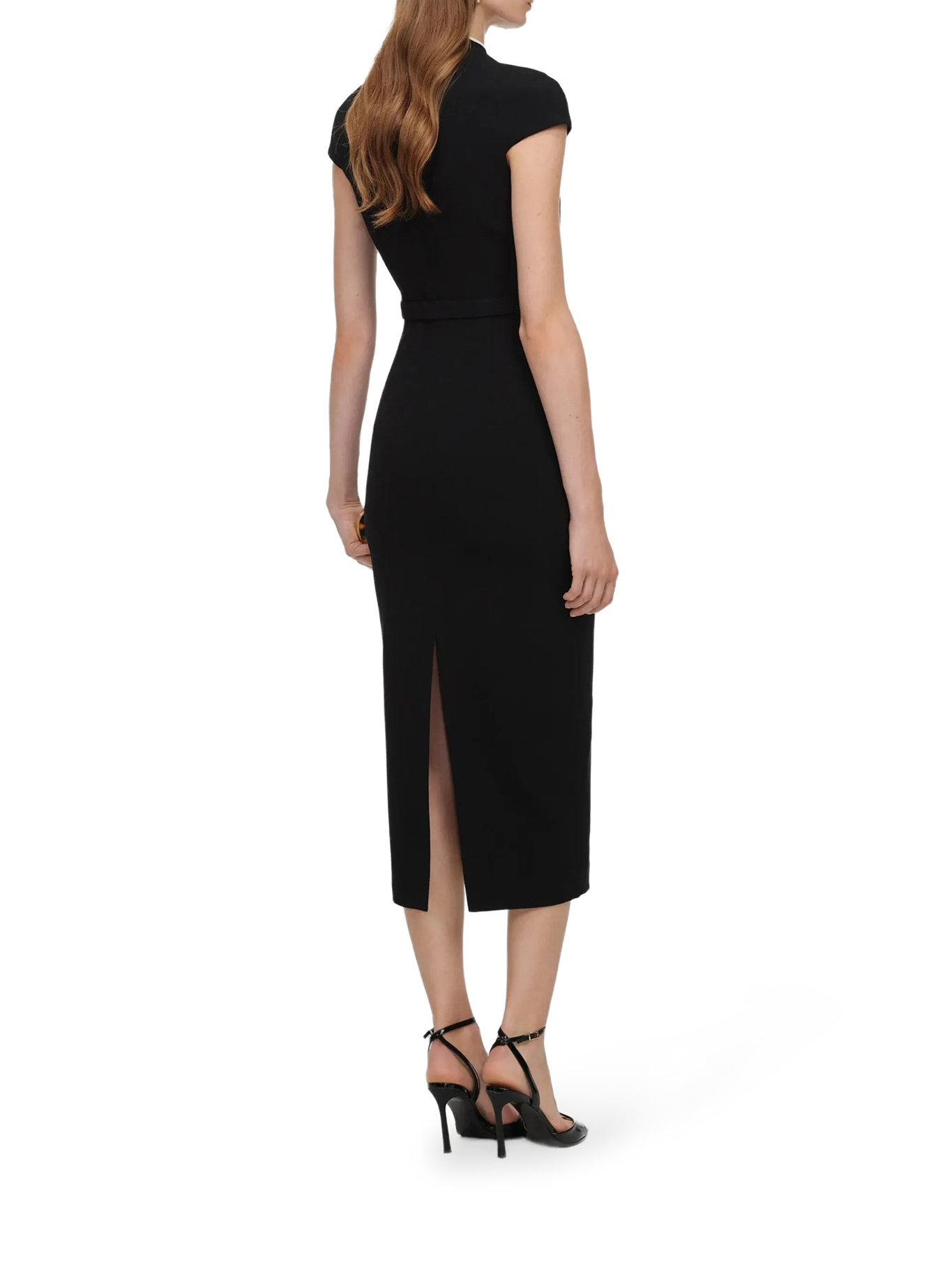[Self-portrait] Short sleeve dress FW26 AW26074MBBBLACK