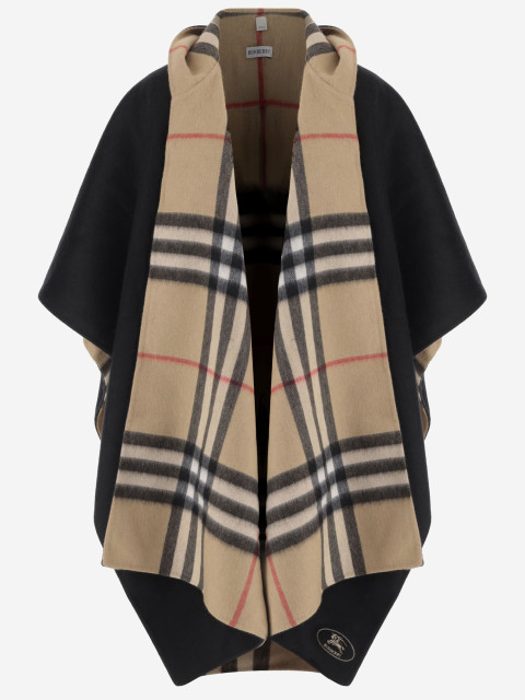 [Burberry] Cape FW26 8137226BLACKARCHIVEBEIGE