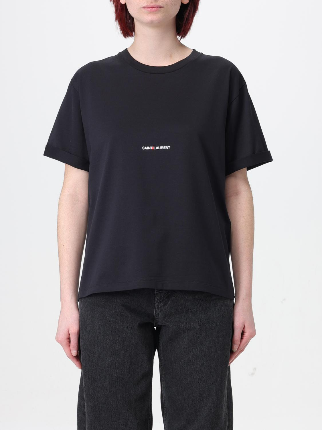 [Saint Laurent] T-shirts Short Sleeve FW25 460876YB2DQ 1000