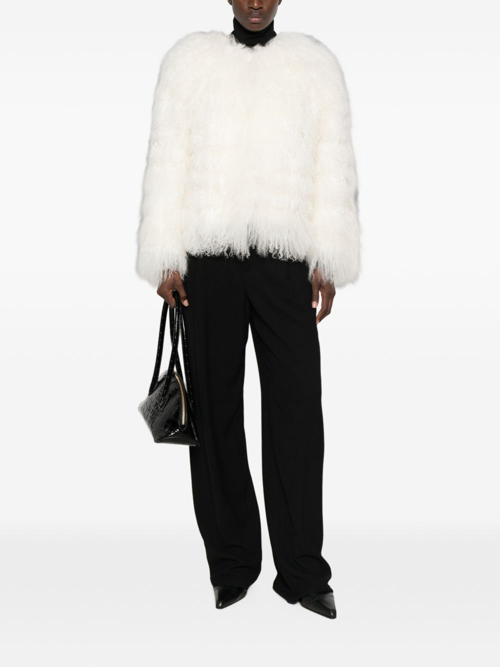 [ERMANNO FIRENZE] Fur Jacket FW26 D49ED050E3AMF333