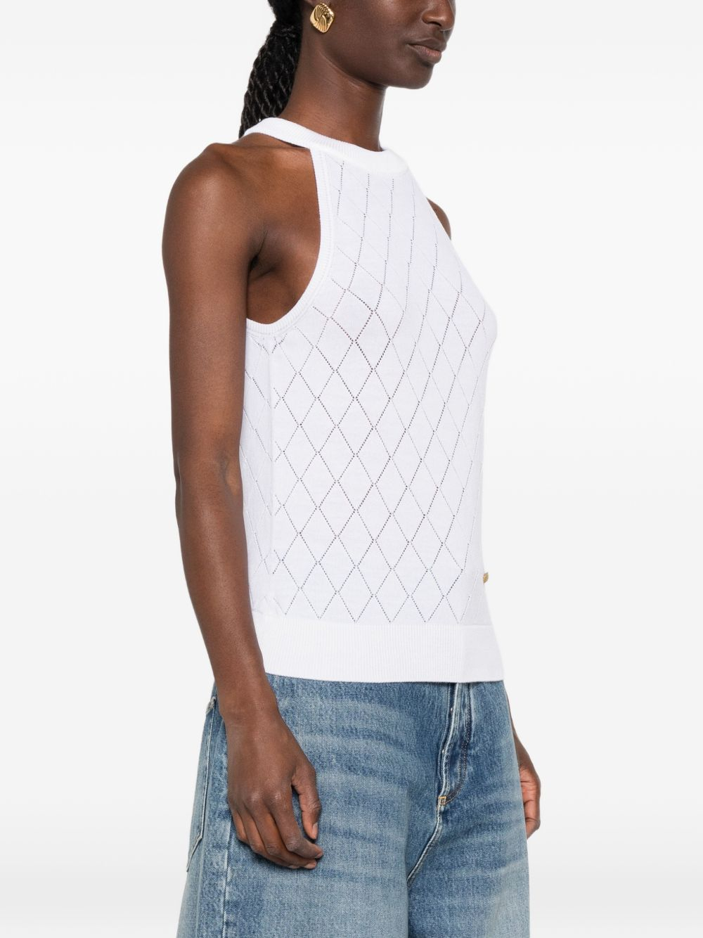 [Balmain] T-shirts Sleeveless FW26 HF1AE089KJ990FA