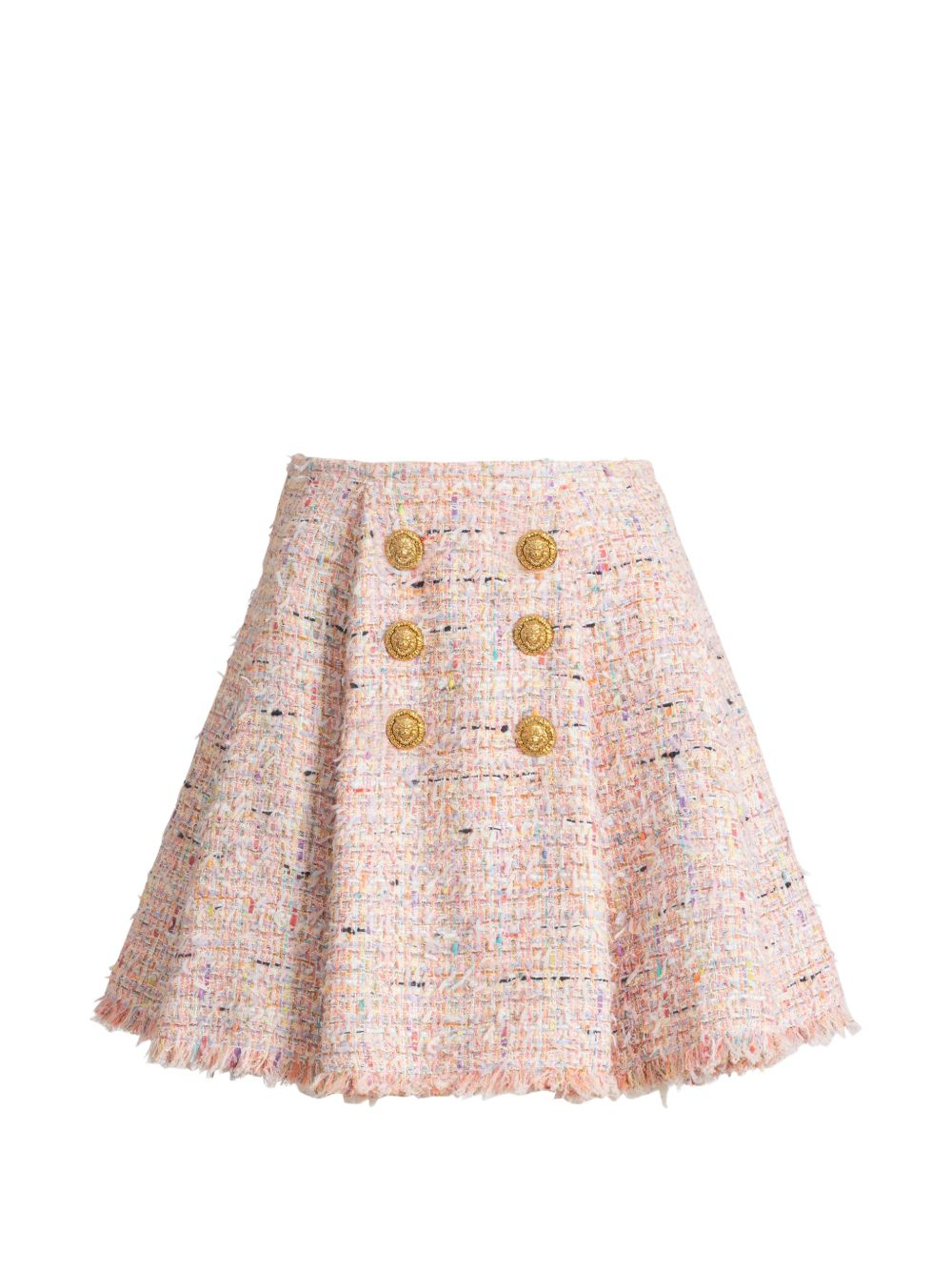 [Balmain] Mini skirt FW26 HF1LA680XM17AAA