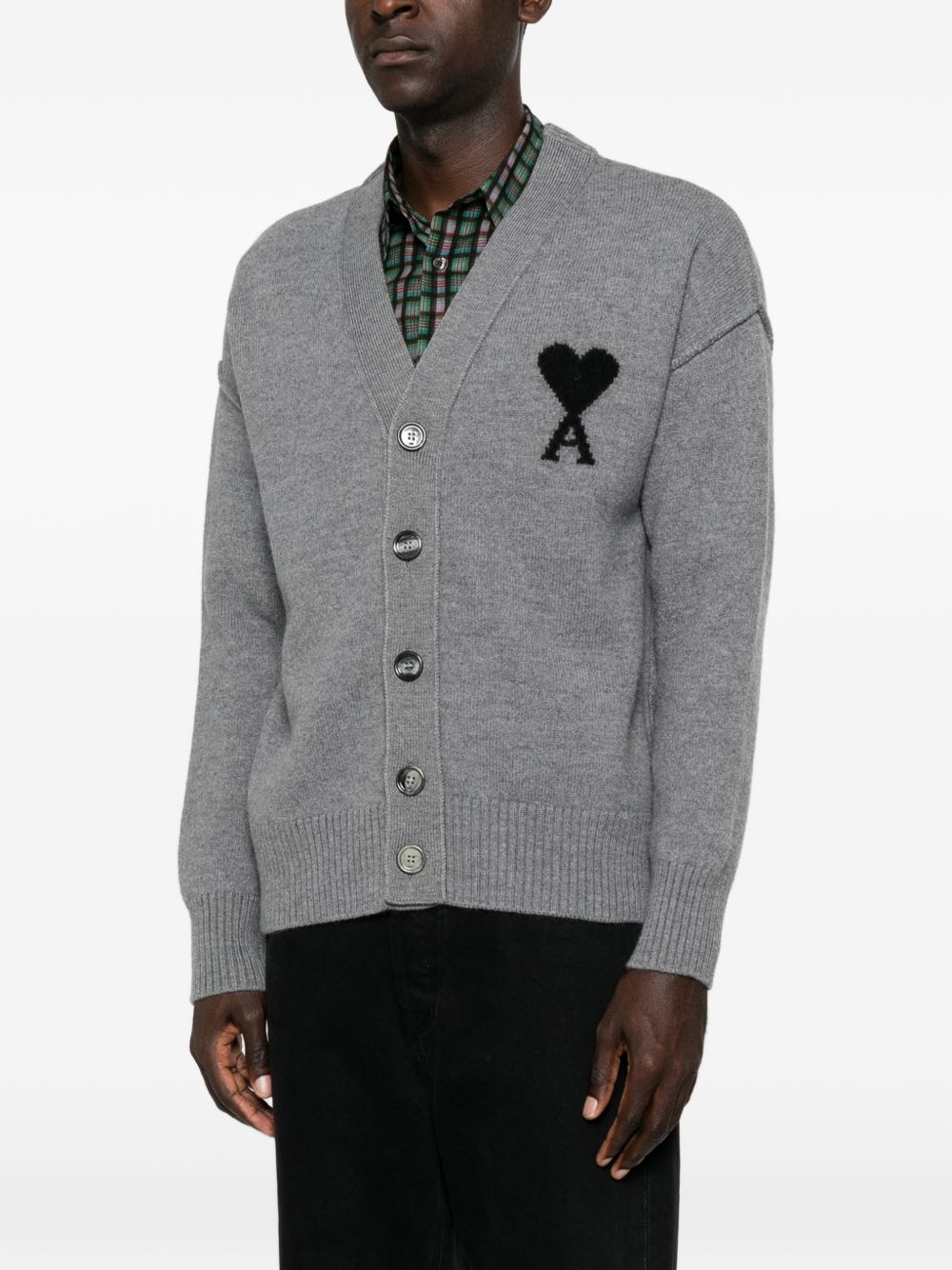 [Ami Paris] Cardigan FW26 UKC367018A273