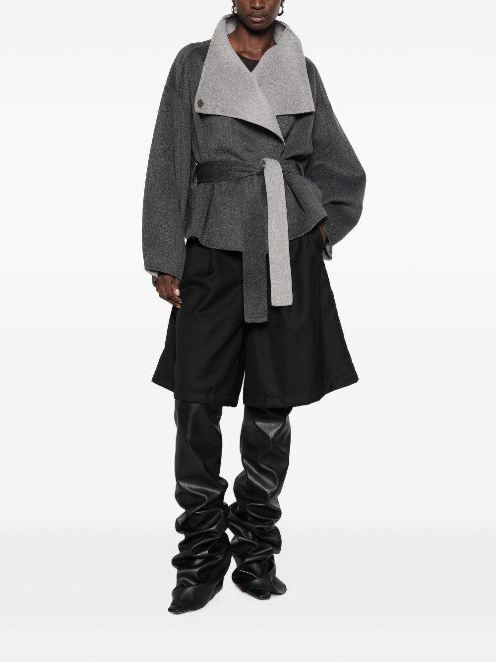 [THE FRANKIE SHOP] Coat FW26 COFS22690103GREY