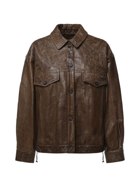 [Golden Goose] Leather Jacket FW26 GWP02789P00266736110