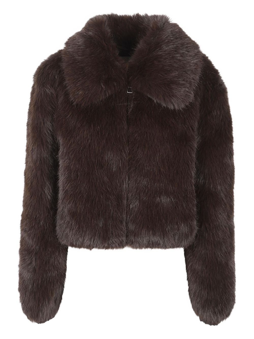 [THE FRANKIE SHOP] Fur Jacket FW26 COFS041442000BROWN
